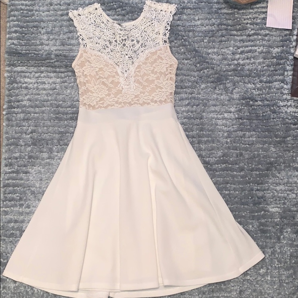 White Lace Dress